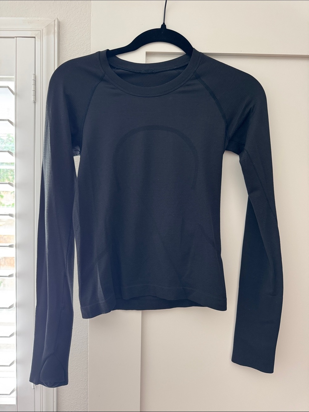 lululemon athletica Black Long Sleeve Performance Top